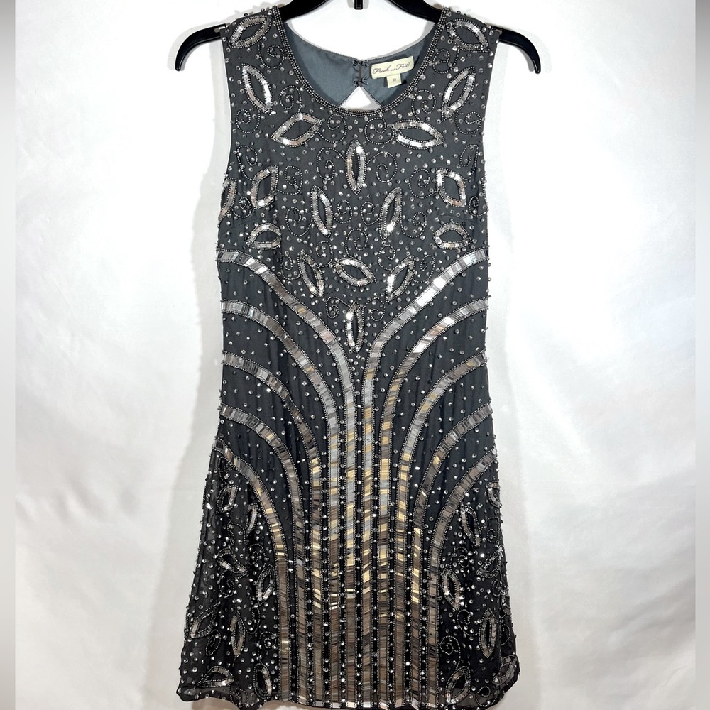 Frock and Frill Sequin Dress